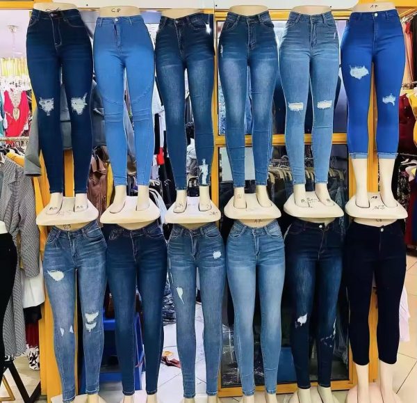 women’s jeans wholesale high-quality various styles suitable for 50-90 KG