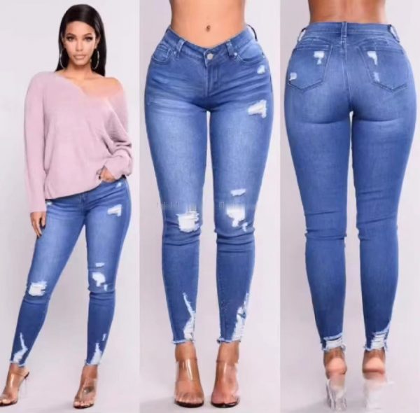 women’s jeans wholesale high-quality various styles suitable for 50-90 KG