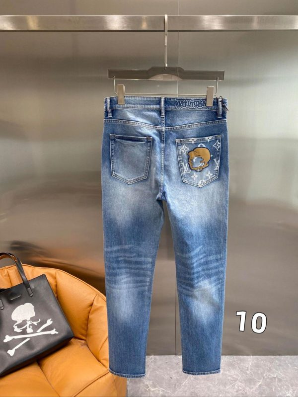 Men’s jeans, sizes 29-42, suitable for 50-100kg, durable denim, multiple trendy styles, best-selling