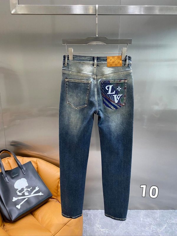 Men’s jeans, sizes 29-42, suitable for 50-100kg, durable denim, multiple trendy styles, best-selling