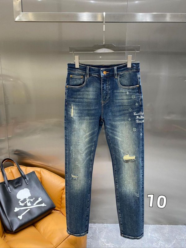 Men’s jeans, sizes 29-42, suitable for 50-100kg, durable denim, multiple trendy styles, best-selling