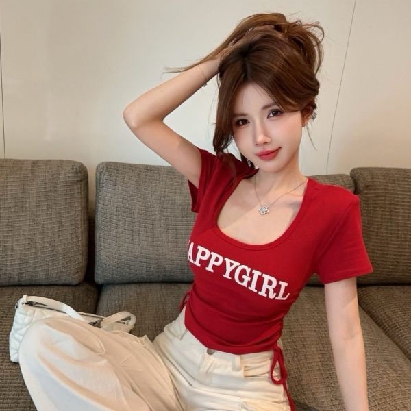 womens t shirts wholesale hot girl fashion tees bulk supplier china