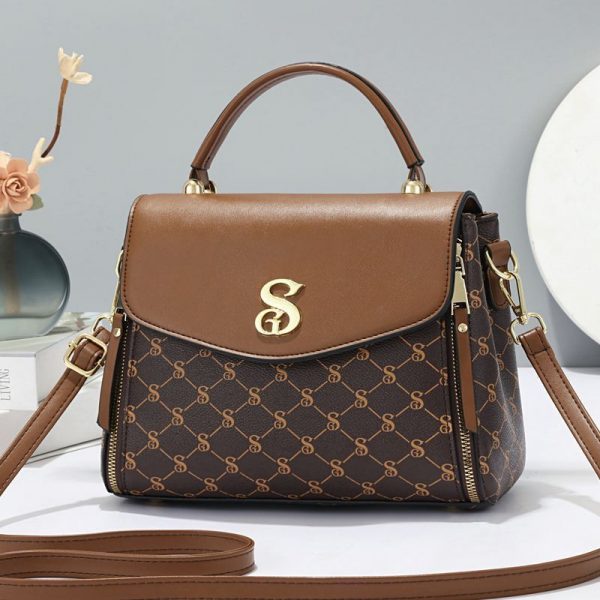 Best-selling leather handbags, wholesale, top-grain leather, multiple trendy designs, durable, global shipping