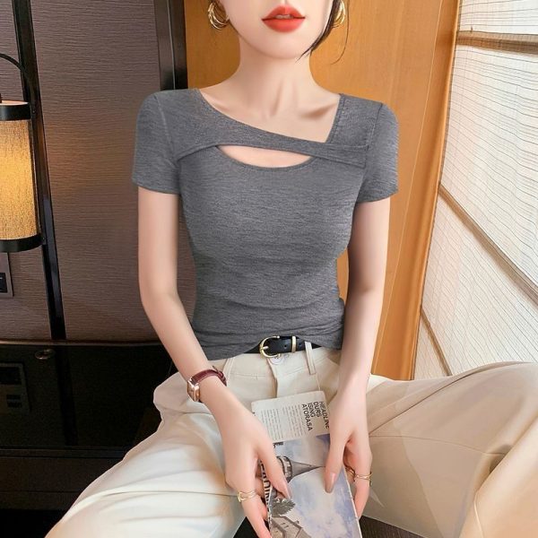 womens t shirts wholesale hot girl fashion tees bulk supplier china