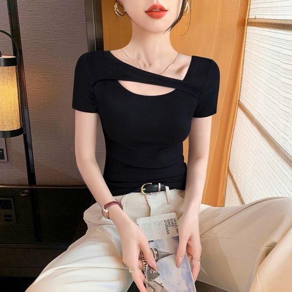 womens t shirts wholesale hot girl fashion tees bulk supplier china