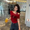 womens t shirts wholesale hot girl fashion tees bulk supplier china