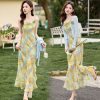 women’s two-piece dress wholesale stylish set M-3XL supplier guangzhou china