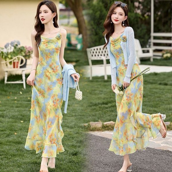 women’s two-piece dress wholesale stylish set M-3XL supplier guangzhou china