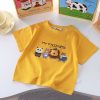 children’s t-shirts wholesale sizes 100-150, various styles and colors, high-quality fabric