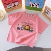 children’s t-shirts wholesale sizes 100-150, various styles and colors, high-quality fabric