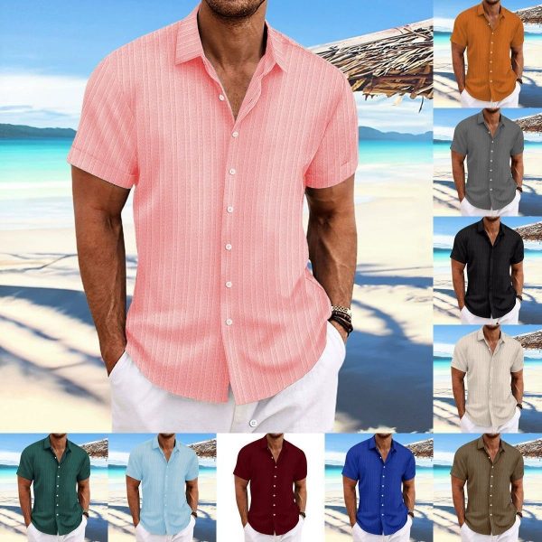 men’s shirts wholesale sizes M-3XL various styles high-quality fabric