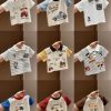 children’s t-shirts wholesale sizes 100-150, many colors and styles, high-quality fabric