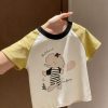 children’s t-shirts wholesale sizes 100-150, many colors and styles, high-quality fabric