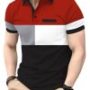 men’s polo t-shirt wholesale high-quality fabric M-5XL multiple patterns and colors