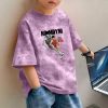 children’s t-shirts wholesale sizes 100-150, various styles and colors, high-quality fabric