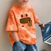children’s t-shirts wholesale sizes 100-150, various styles and colors, high-quality fabric