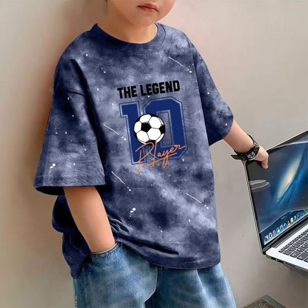 children’s t-shirts wholesale sizes 100-150, various styles and colors, high-quality fabric