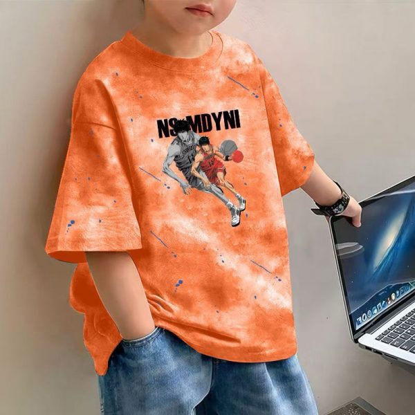 children’s t-shirts wholesale sizes 100-150, various styles and colors, high-quality fabric