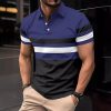 men’s polo t-shirt wholesale high-quality fabric many colors and patterns M-5XL 50-120KG
