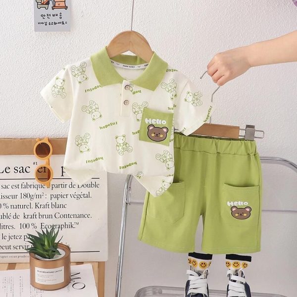 Children’s summer set, wholesale, ages 3-12, multiple trendy styles, bright colors, best-selling