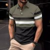men’s polo t-shirt wholesale high-quality fabric many colors and patterns M-5XL 50-120KG