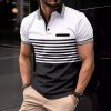 men’s polo t-shirt wholesale high-quality fabric many colors and patterns M-5XL 50-120KG