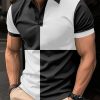 men’s polo t-shirt wholesale high-quality fabric many colors and patterns M-5XL 50-120KG