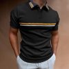 men’s polo t-shirt wholesale high-quality fabric many colors and patterns M-5XL 50-120KG