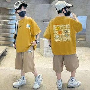 children’s summer set wholesale stylish comfortable sets for 3-15 years global shipping