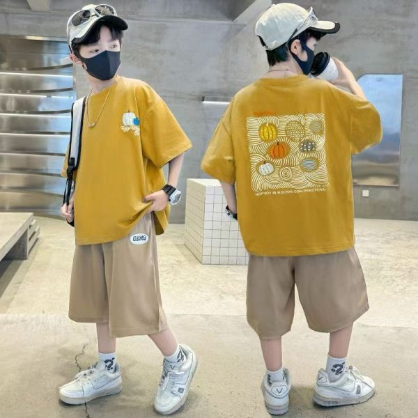 children’s summer set wholesale stylish comfortable sets for 3-15 years global shipping