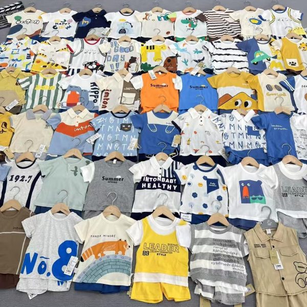 children’s summer set wholesale various styles beautiful colors ages 3-12