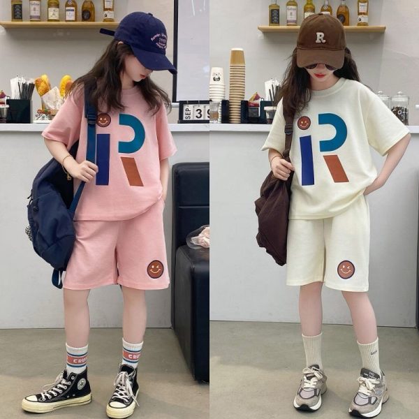 children’s summer set wholesale stylish comfortable sets for 3-15 years global shipping
