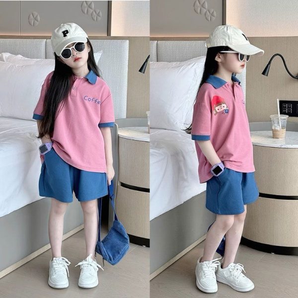 children’s summer set wholesale stylish comfortable sets for 3-15 years global shipping