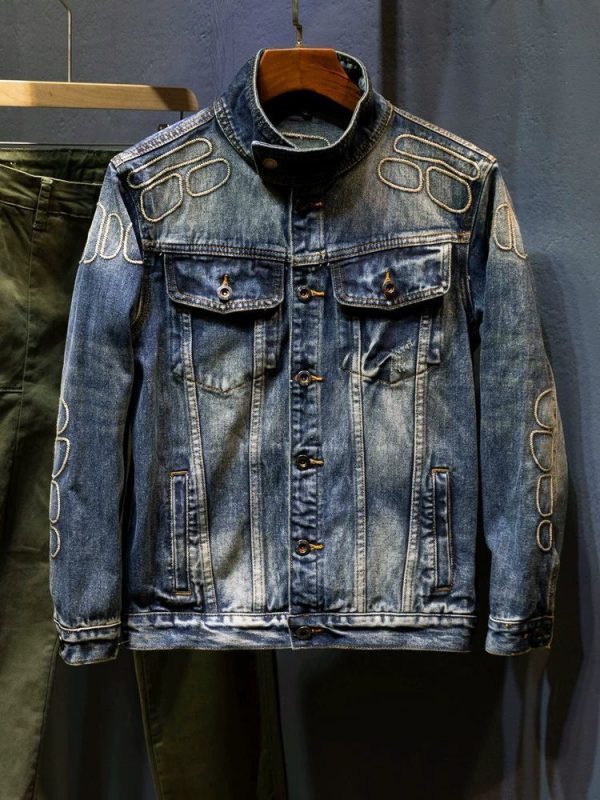 men’s denim shirts wholesale washed cotton sizes M-4XL various styles