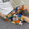 Wholesale men’s beach shorts, thin summer style, loose fit, quick-drying, multiple patterns, global shipping