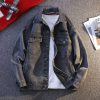 men’s denim shirts wholesale washed cotton sizes M-4XL various styles