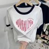 Wholesale women’s T-shirts, all sizes, casual and trendy, multiple flower patterns and colors, comfortable, global shipping