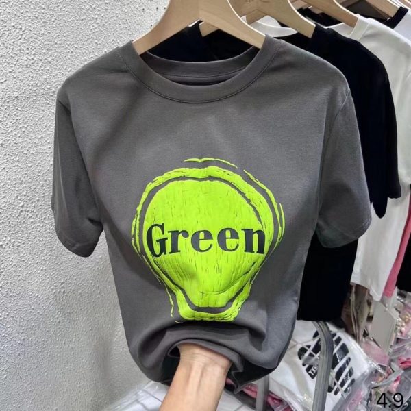 Wholesale women’s T-shirts, all sizes, casual and trendy, multiple flower patterns and colors, comfortable, global shipping