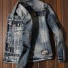 men’s denim shirts wholesale washed cotton sizes M-4XL various styles