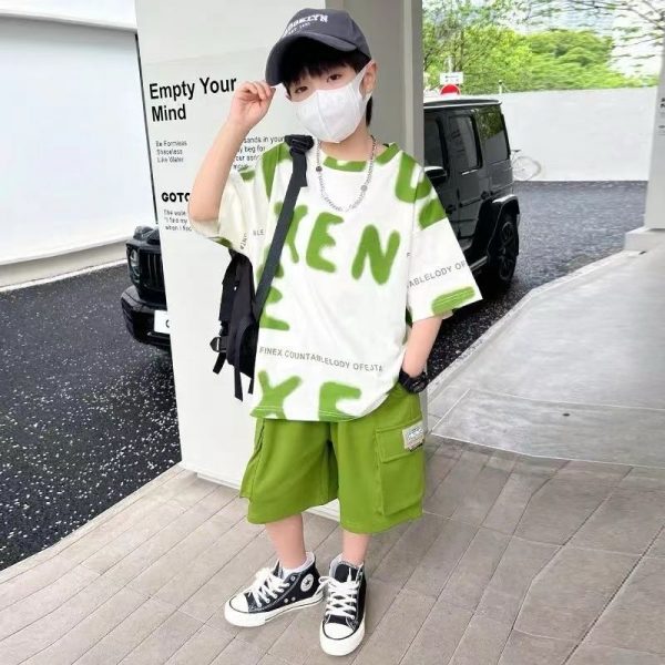 children’s summer set wholesale vibrant colors stylish designs ages 3-15