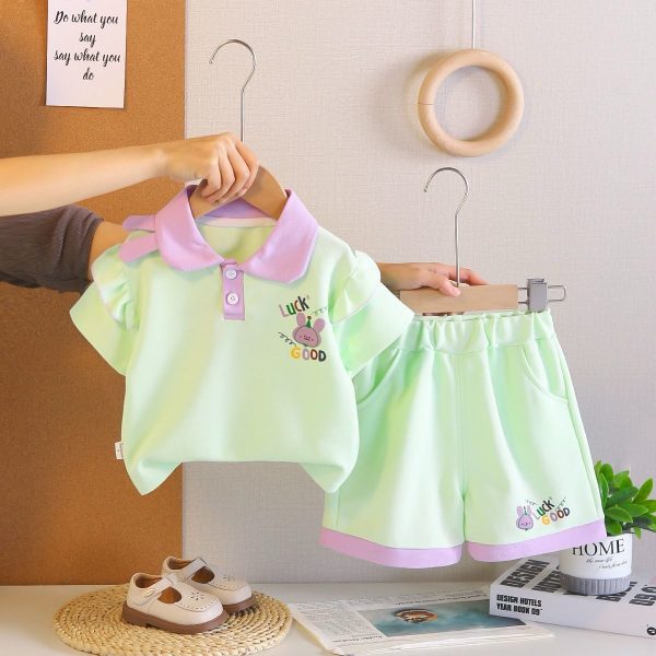 children’s summer set wholesale stylish sets vibrant colors for ages 3-12