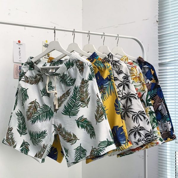 men’s beach pants wholesale quick-drying casual loose fit various patterns