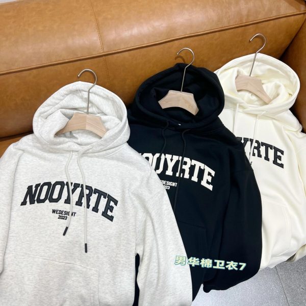 men’s hooded cotton blend sweaters wholesale sizes M-3XL suitable for 50-100KG