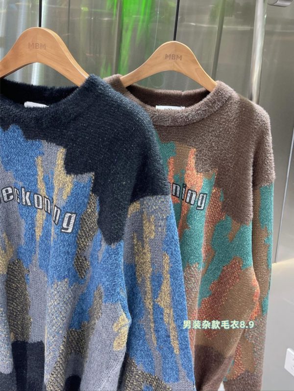 men’s assorted sweaters wholesale sizes M-4XL various styles high-quality fabric