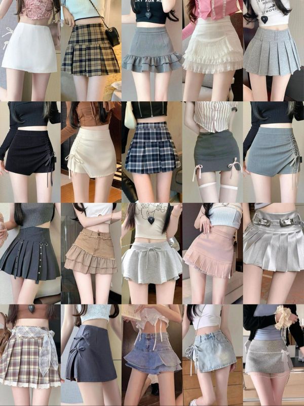 women’s miscellaneous short skirt wholesale various styles high-quality fabric