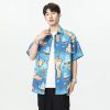 men’s floral shirt wholesale various sizes floral patterns good quality