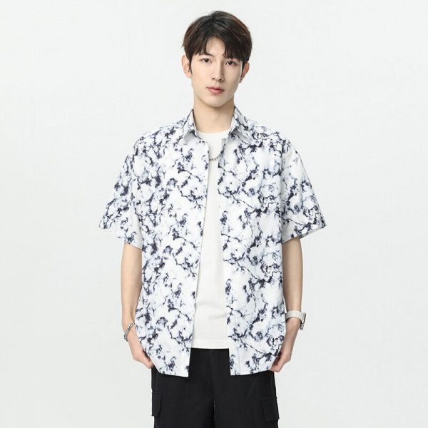 men’s floral shirt wholesale various sizes floral patterns good quality