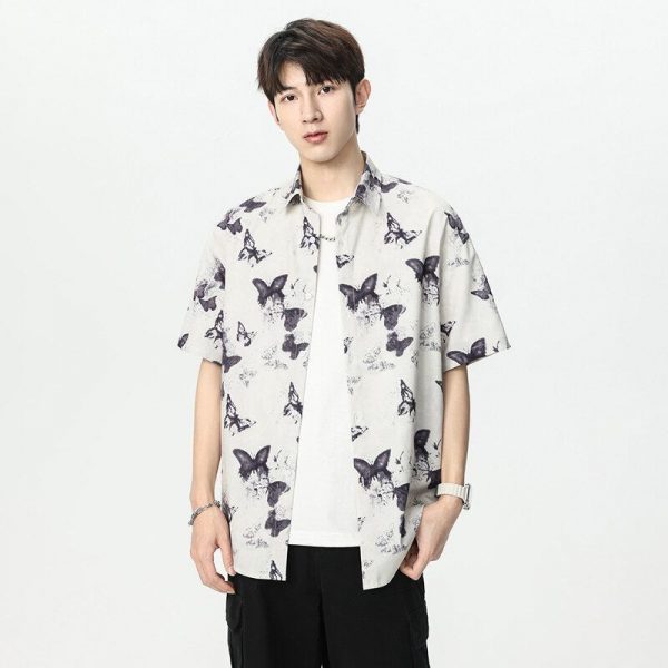 men’s floral shirt wholesale various sizes floral patterns good quality