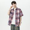 Wholesale men’s floral shirts, multiple sizes, high-quality fabric, trendy floral patterns, global shipping