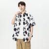 Wholesale men’s floral shirts, multiple sizes, high-quality fabric, trendy floral patterns, global shipping